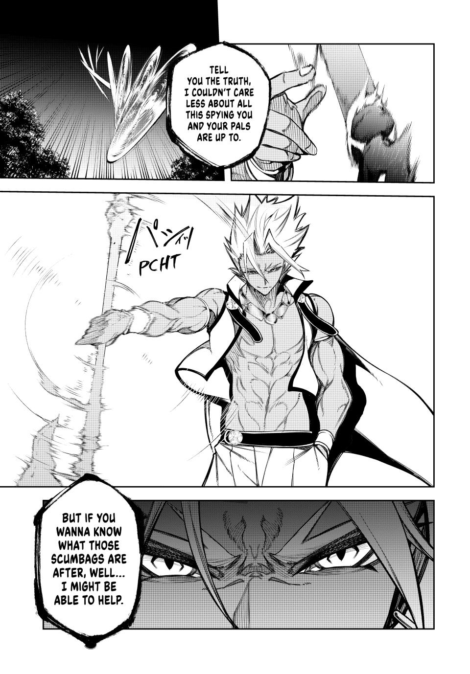 Tsue to Tsurugi no Wistoria Chap 47 - Next Chap 48
