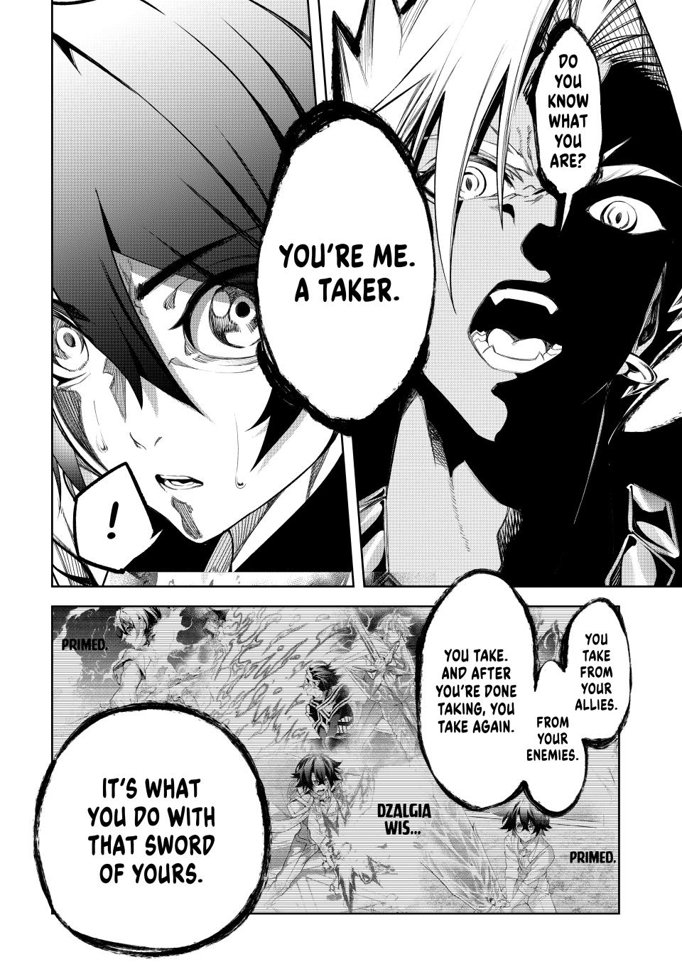 Tsue to Tsurugi no Wistoria Chap 47 - Next Chap 48