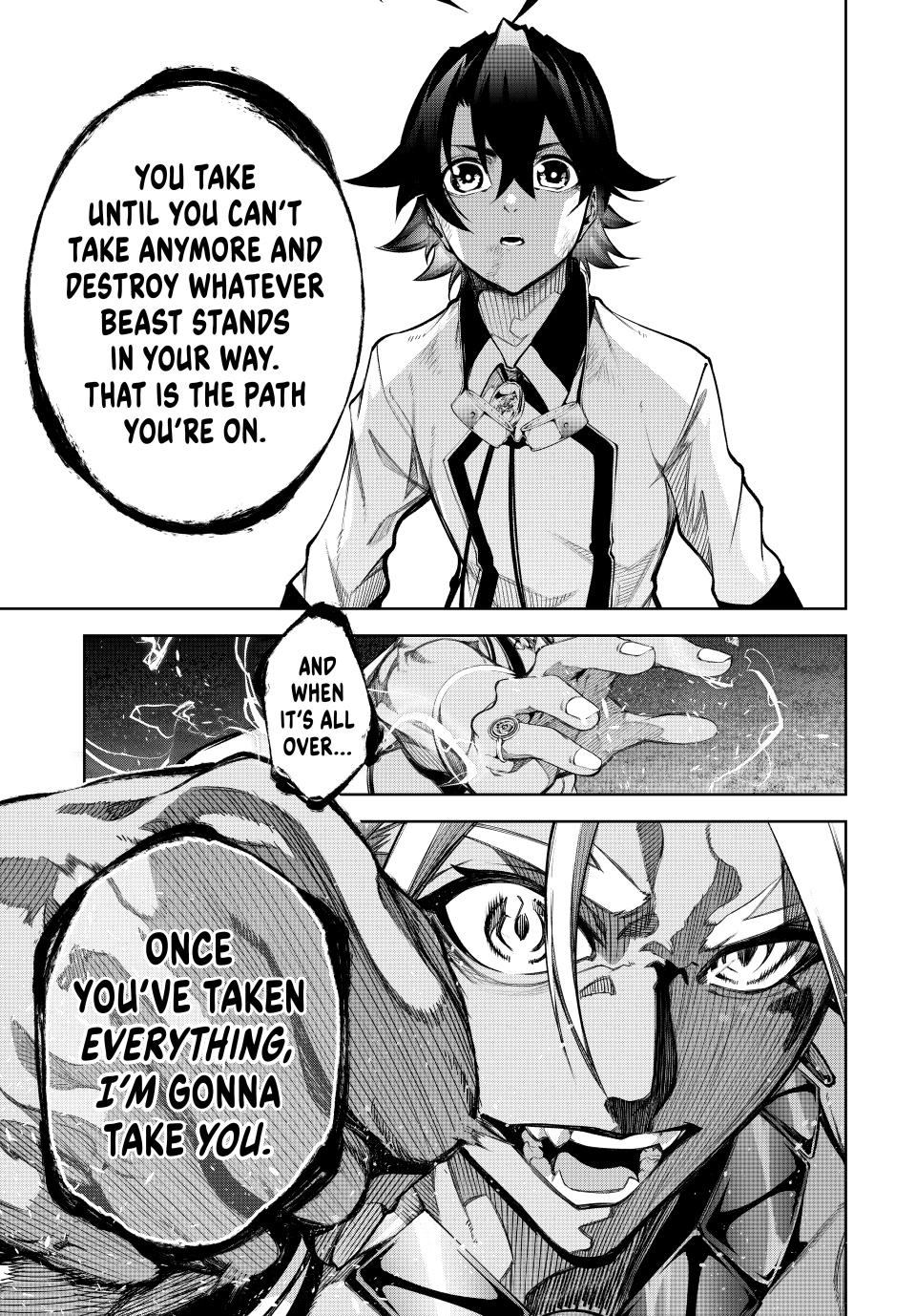 Tsue to Tsurugi no Wistoria Chap 47 - Next Chap 48