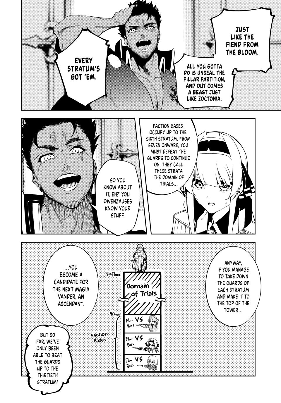 Tsue to Tsurugi no Wistoria Chap 47 - Next Chap 48