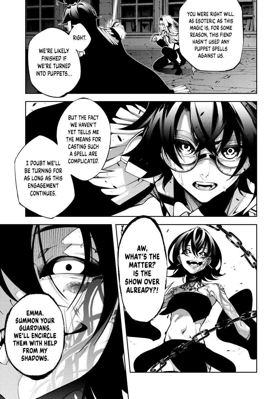 Tsue to Tsurugi no Wistoria Chap 44 - Next Chap 45