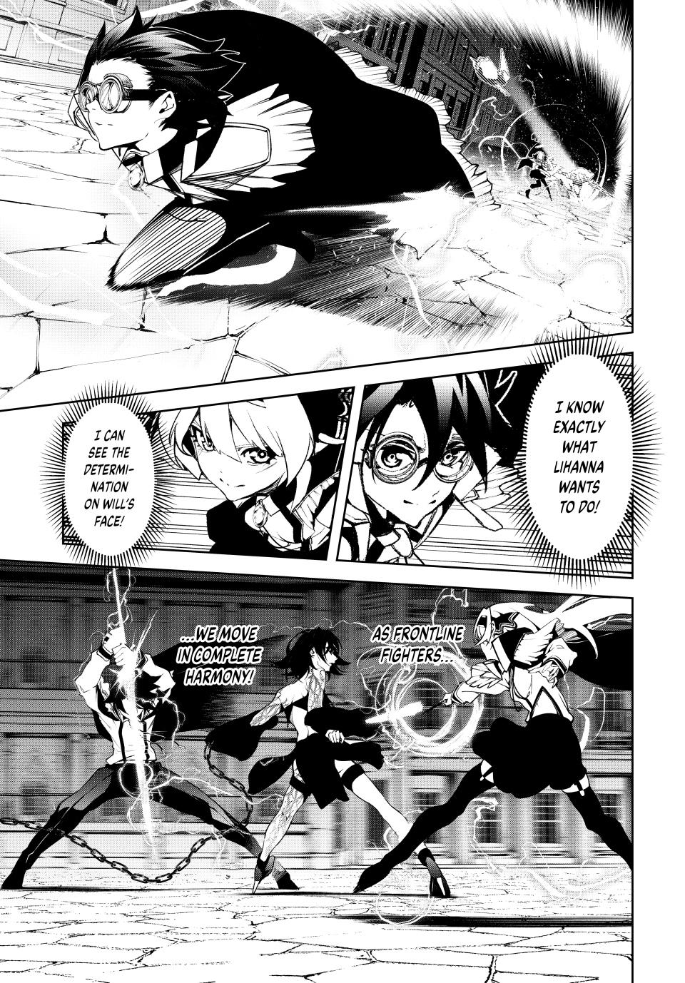 Tsue to Tsurugi no Wistoria Chap 44 - Next Chap 45