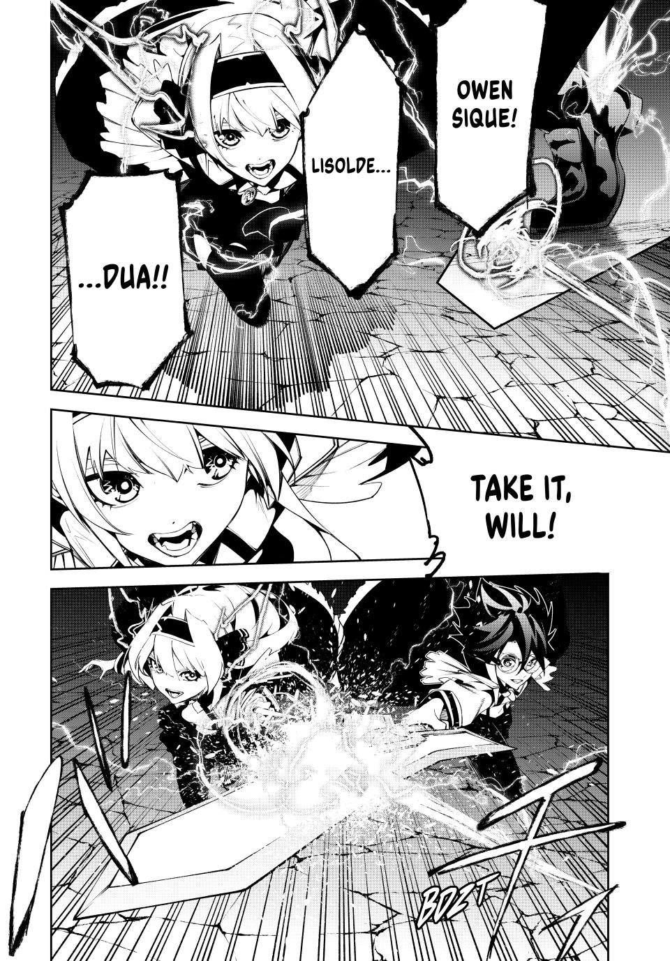 Tsue to Tsurugi no Wistoria Chap 44 - Next Chap 45