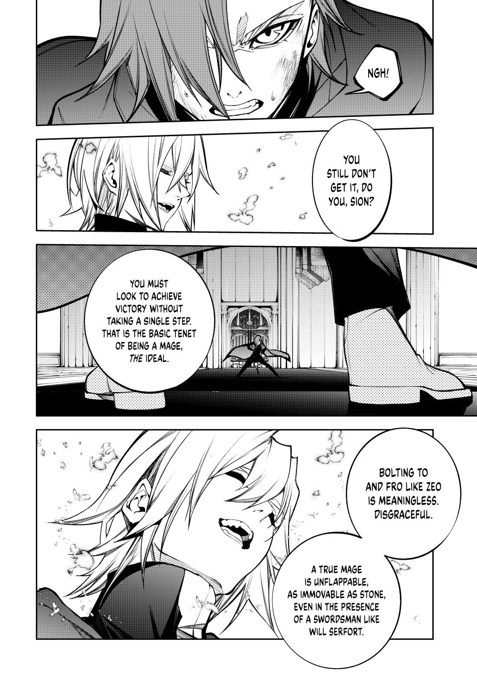 Tsue to Tsurugi no Wistoria Chap 46 - Next Chap 47