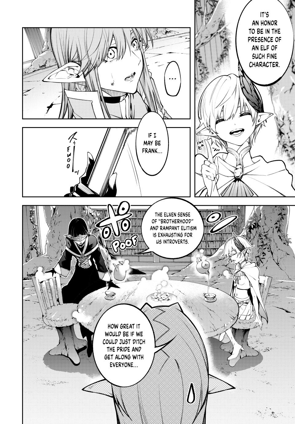 Tsue to Tsurugi no Wistoria Chap 46 - Next Chap 47