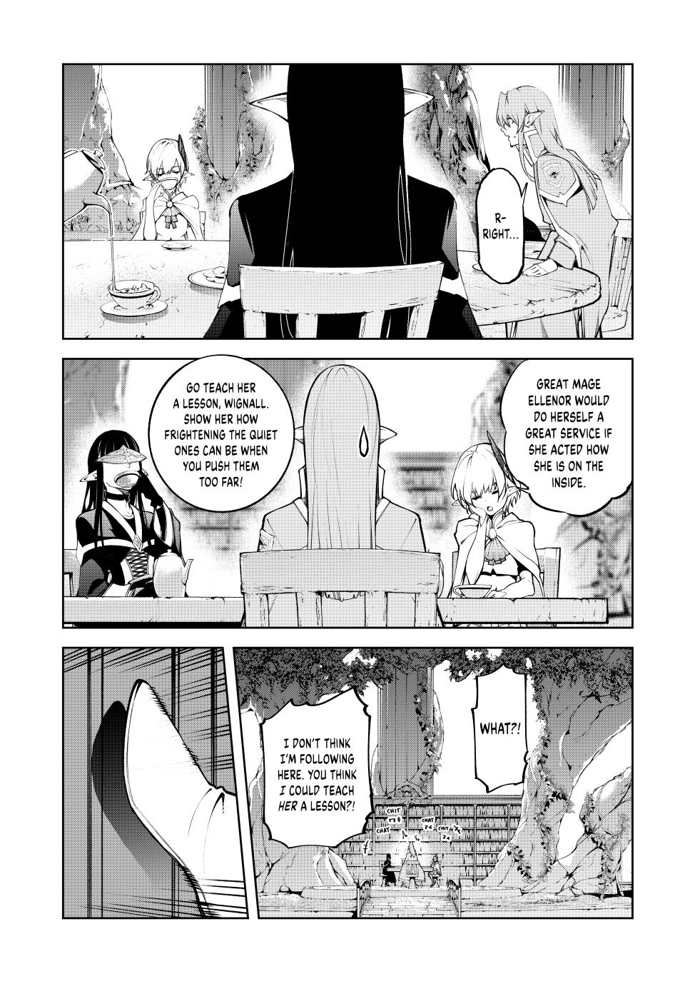 Tsue to Tsurugi no Wistoria Chap 46 - Next Chap 47