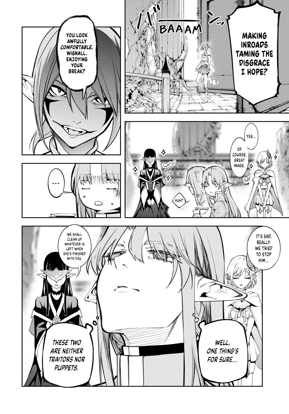 Tsue to Tsurugi no Wistoria Chap 46 - Next Chap 47