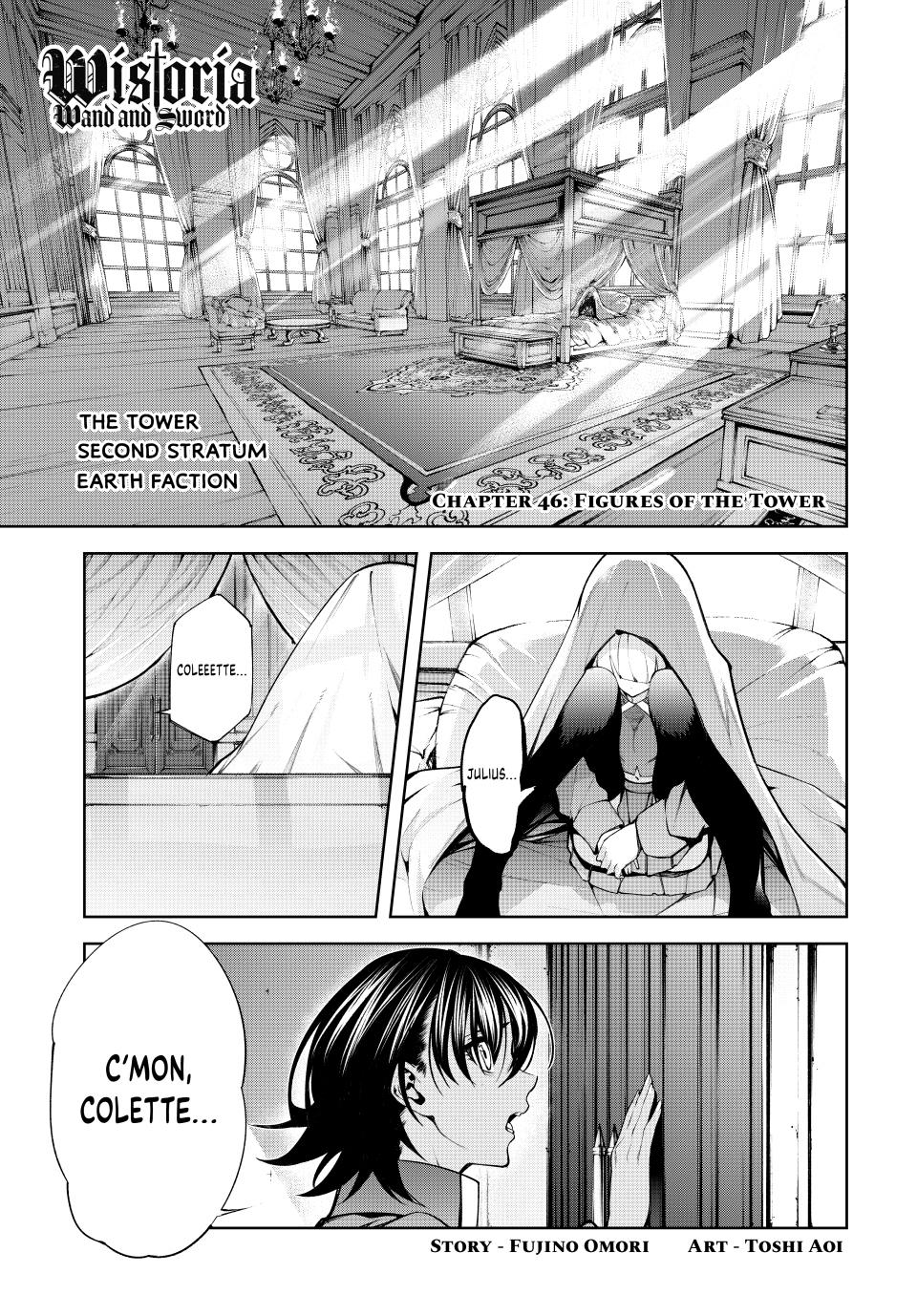 Tsue to Tsurugi no Wistoria Chap 46 - Next Chap 47