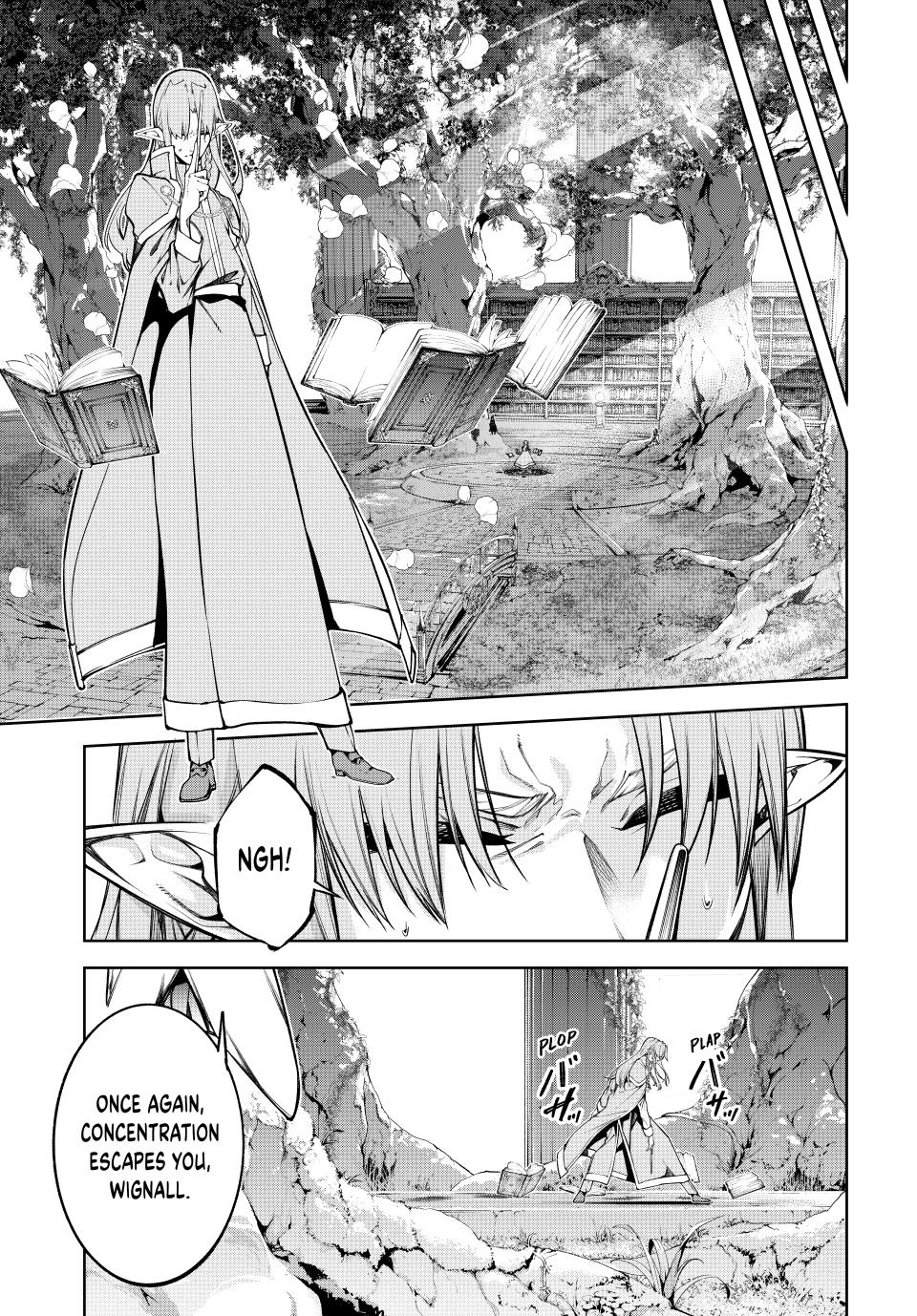 Tsue to Tsurugi no Wistoria Chap 46 - Next Chap 47