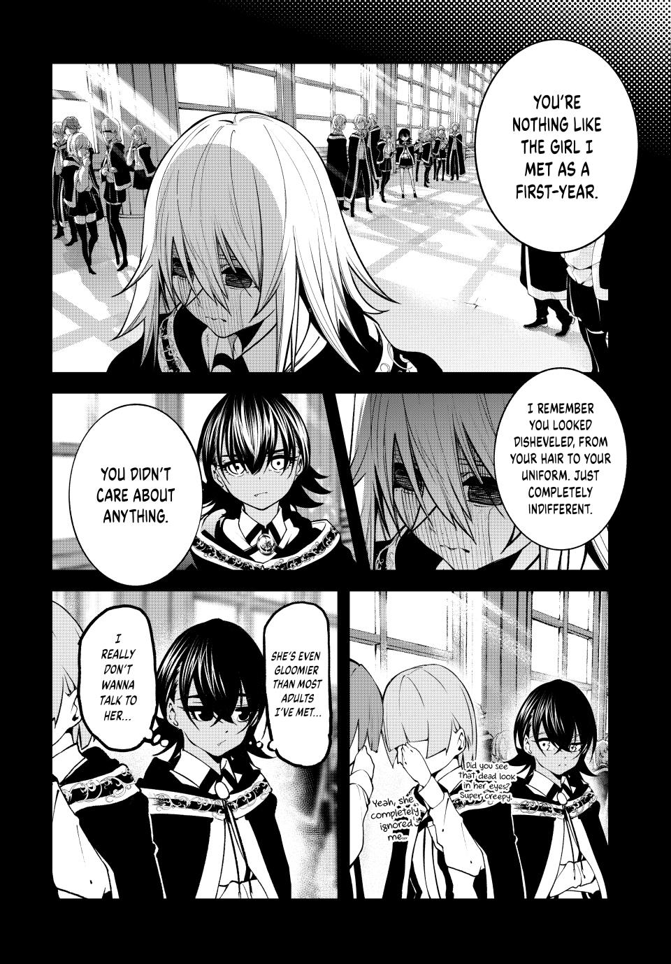 Tsue to Tsurugi no Wistoria Chap 46 - Next Chap 47