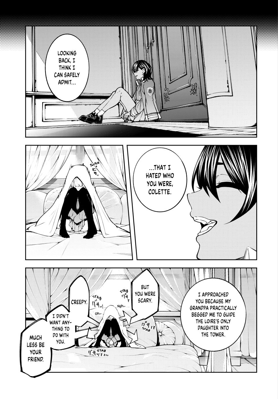 Tsue to Tsurugi no Wistoria Chap 46 - Next Chap 47