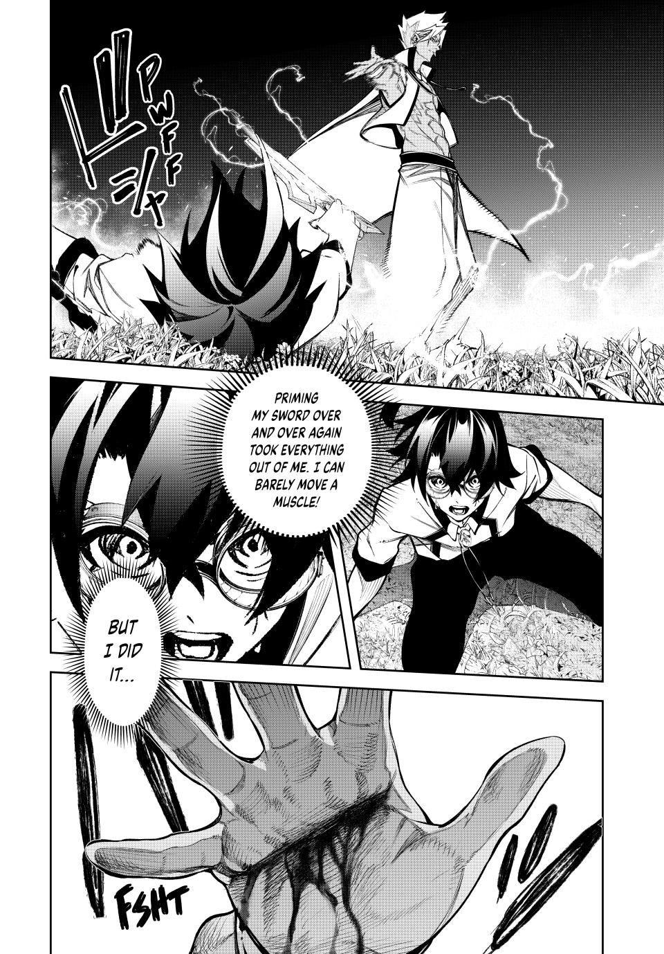 Tsue to Tsurugi no Wistoria Chap 48 - Next Chap 49