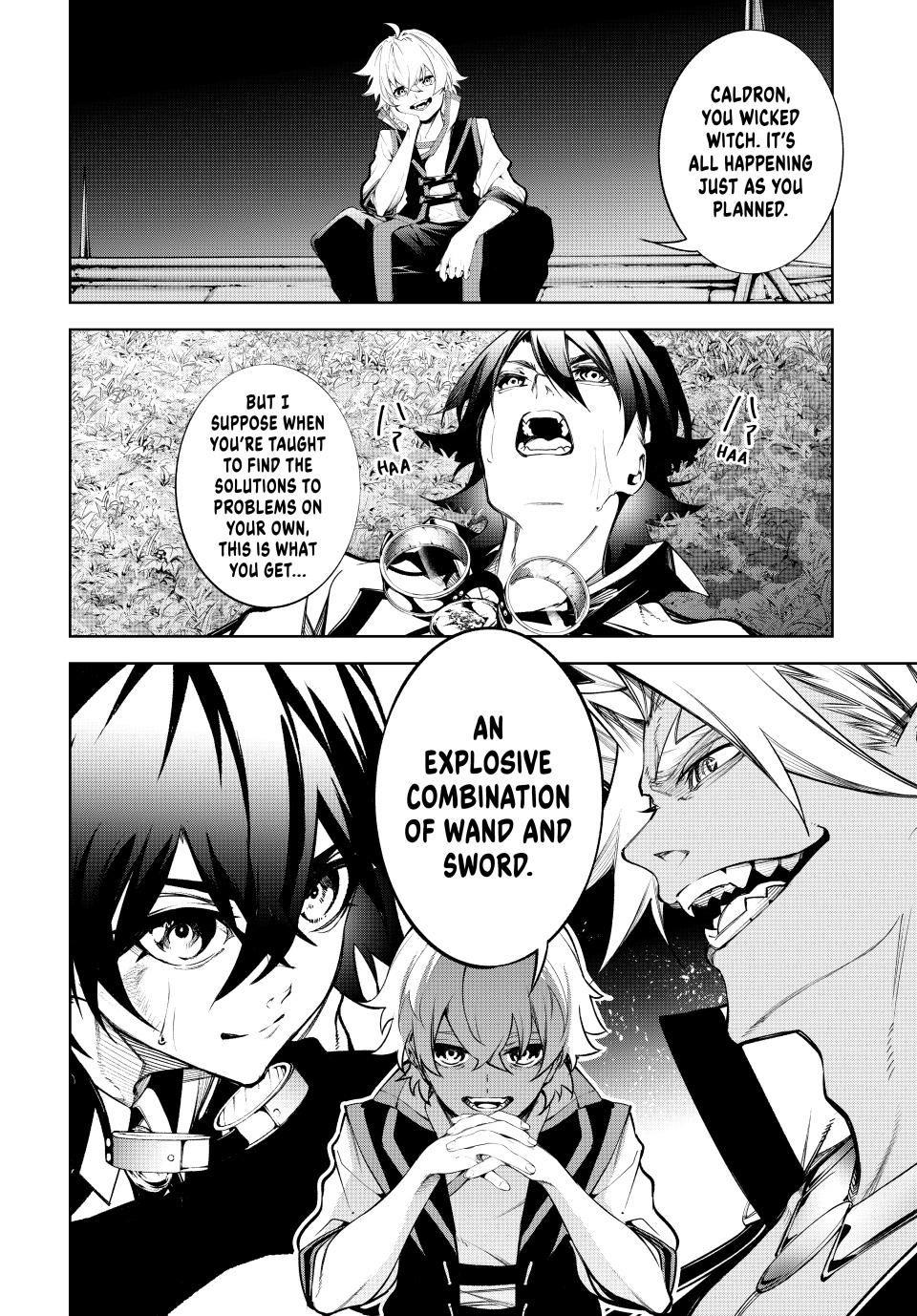 Tsue to Tsurugi no Wistoria Chap 48 - Next Chap 49