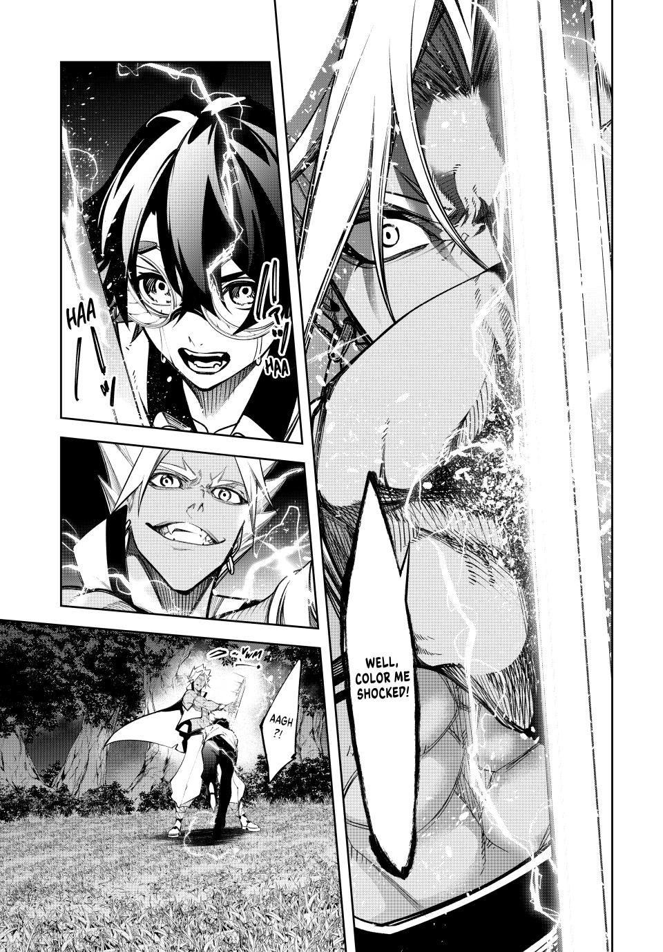 Tsue to Tsurugi no Wistoria Chap 48 - Next Chap 49