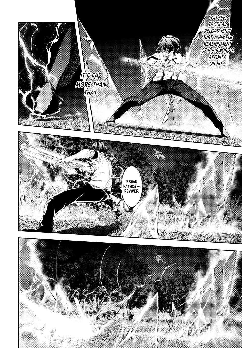 Tsue to Tsurugi no Wistoria Chap 48 - Next Chap 49