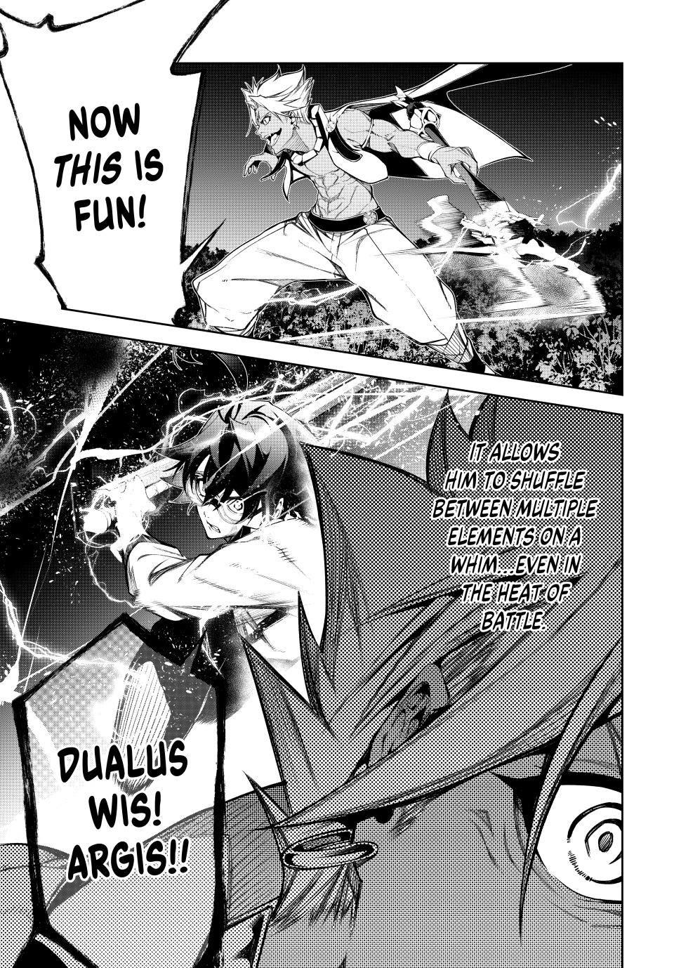 Tsue to Tsurugi no Wistoria Chap 48 - Next Chap 49