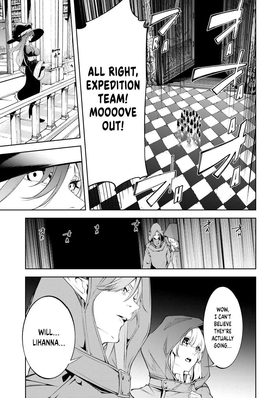 Tsue to Tsurugi no Wistoria Chap 49 - Next Chap 50