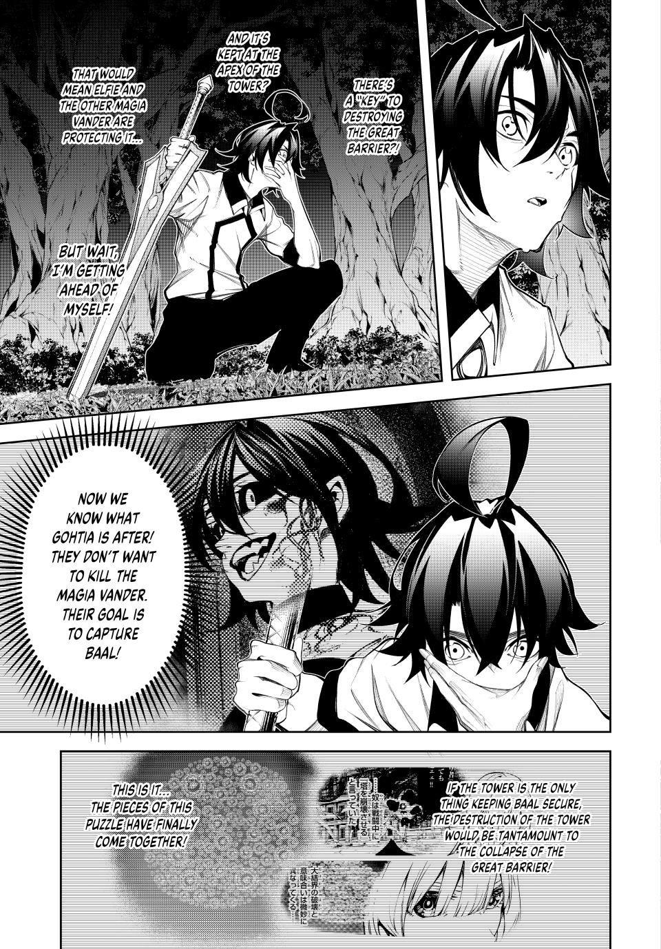 Tsue to Tsurugi no Wistoria Chap 49 - Next Chap 50
