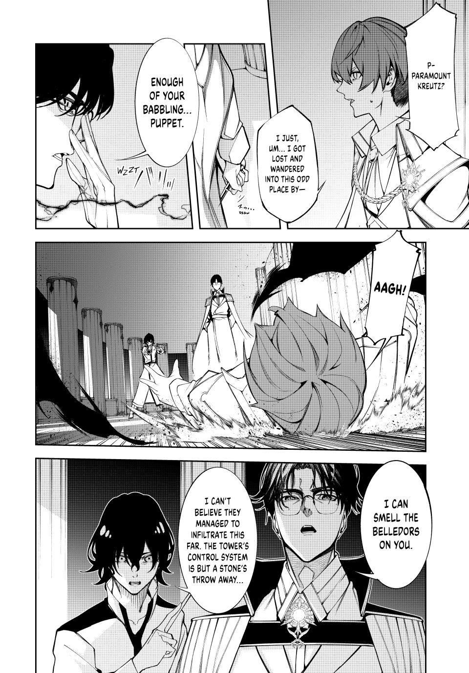 Tsue to Tsurugi no Wistoria Chap 49 - Next Chap 50