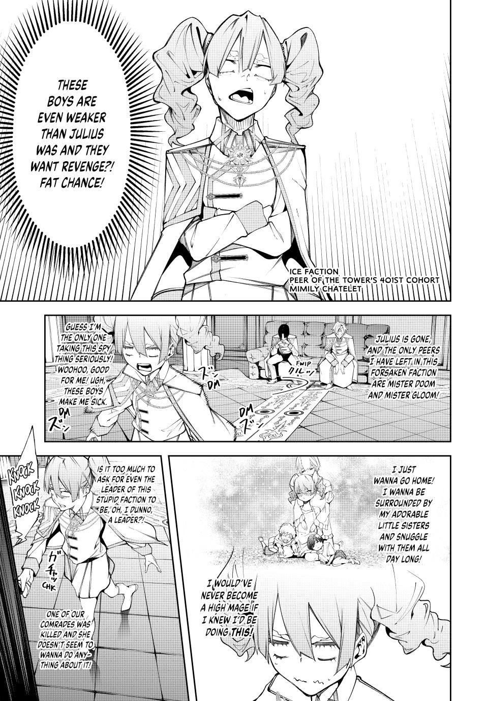 Tsue to Tsurugi no Wistoria Chap 49 - Next Chap 50