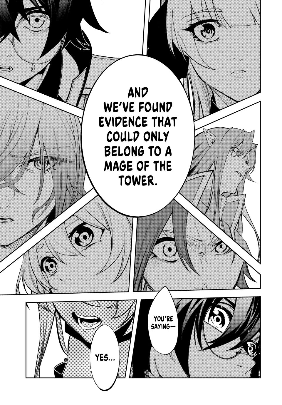 Tsue to Tsurugi no Wistoria Chap 40 - Next Chap 41