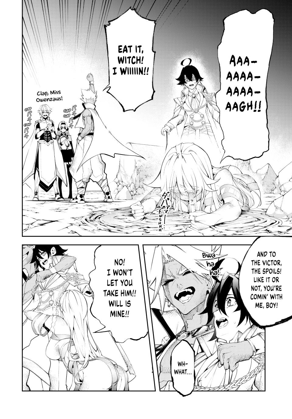 Tsue to Tsurugi no Wistoria Chap 40 - Next Chap 41