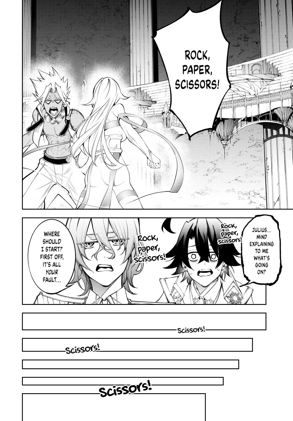 Tsue to Tsurugi no Wistoria Chap 40 - Next Chap 41