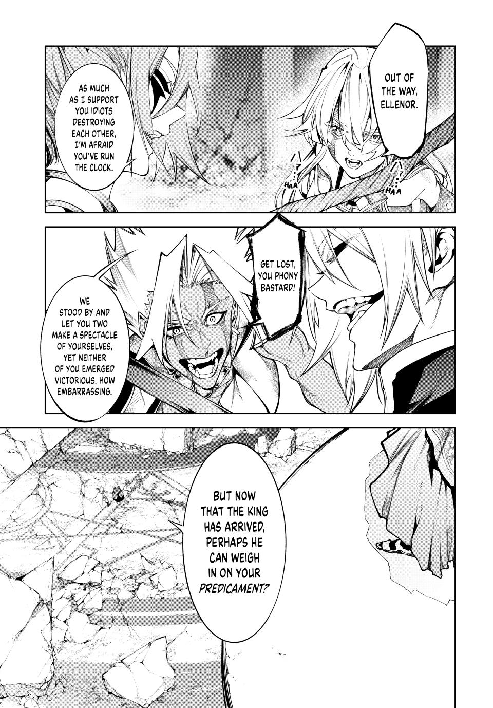 Tsue to Tsurugi no Wistoria Chap 40 - Next Chap 41