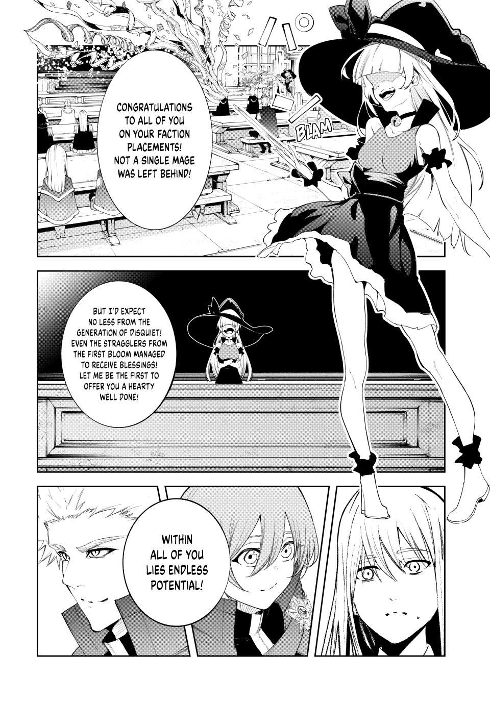Tsue to Tsurugi no Wistoria Chap 40 - Next Chap 41