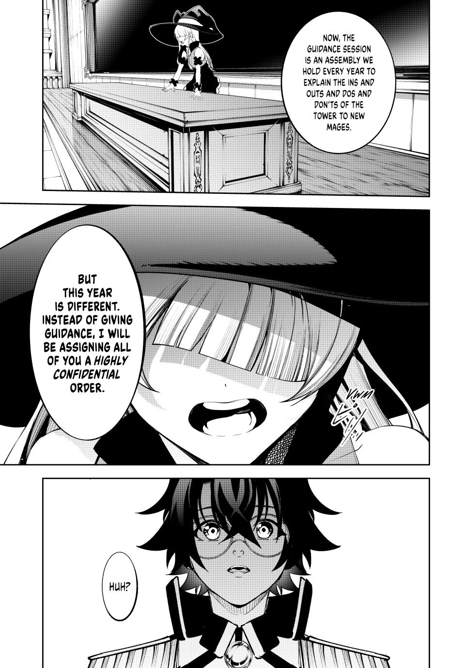 Tsue to Tsurugi no Wistoria Chap 40 - Next Chap 41