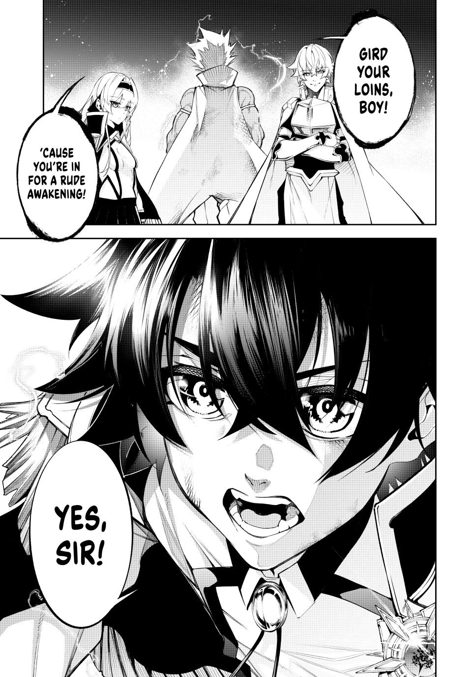 Tsue to Tsurugi no Wistoria Chap 40 - Next Chap 41