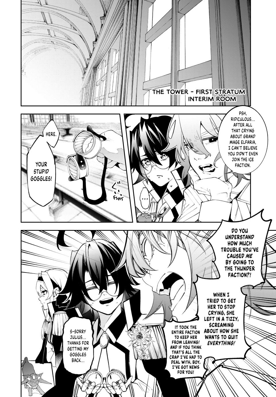 Tsue to Tsurugi no Wistoria Chap 40 - Next Chap 41