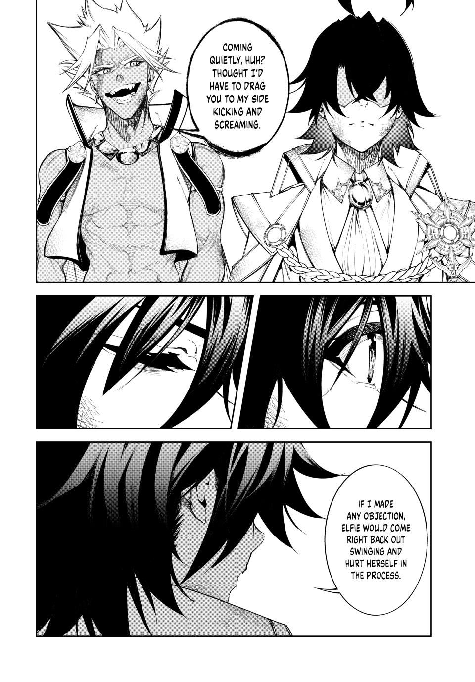 Tsue to Tsurugi no Wistoria Chap 40 - Next Chap 41