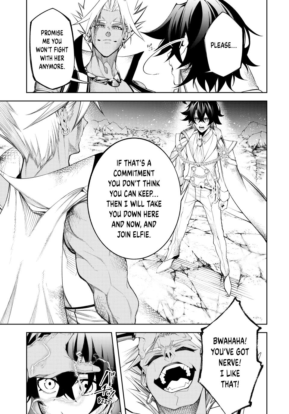 Tsue to Tsurugi no Wistoria Chap 40 - Next Chap 41