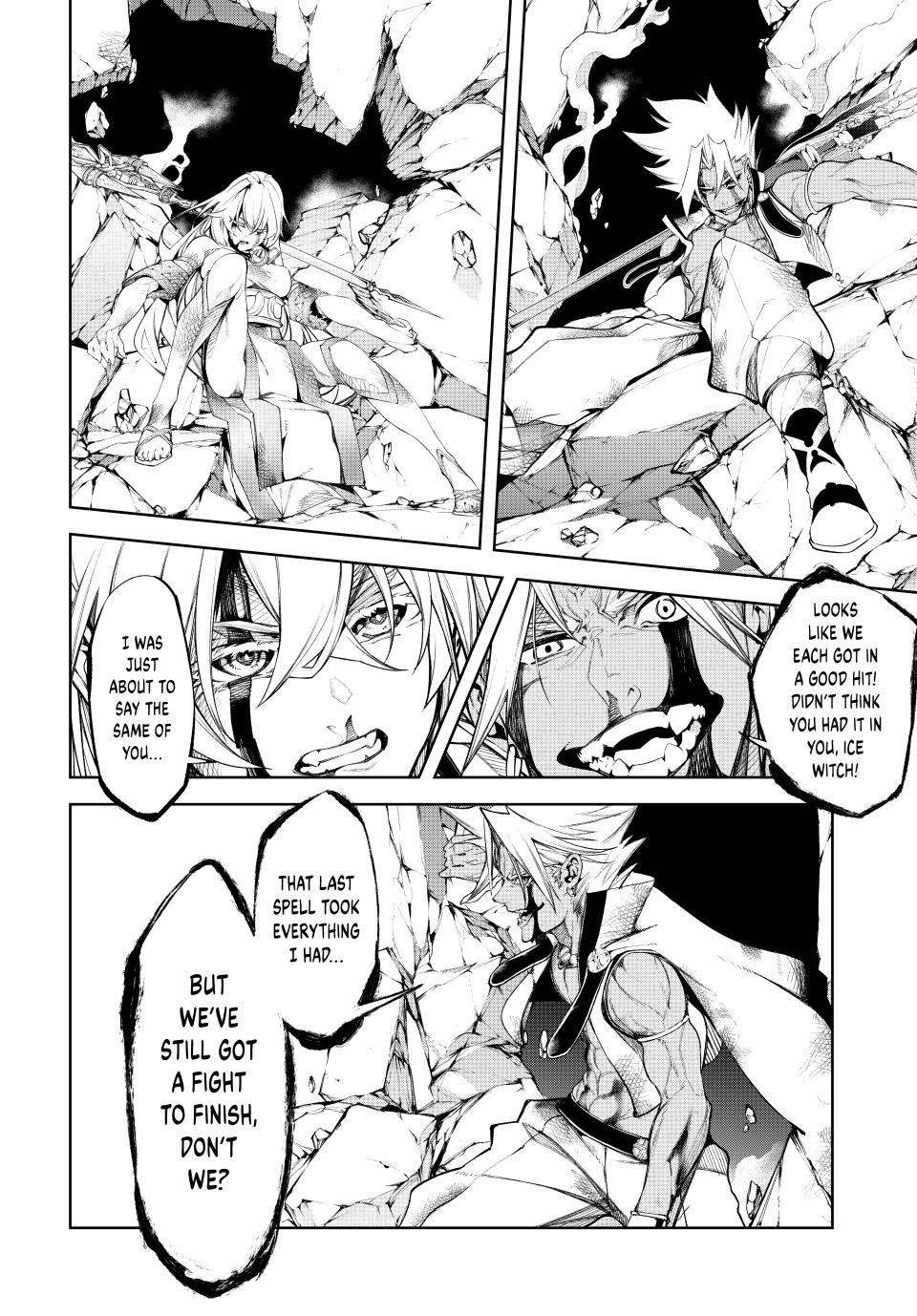 Tsue to Tsurugi no Wistoria Chap 40 - Next Chap 41