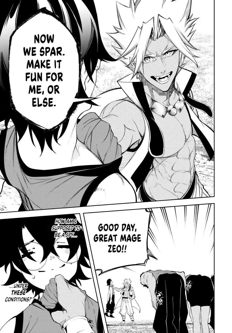 Tsue to Tsurugi no Wistoria Chap 41 - Next Chap 42