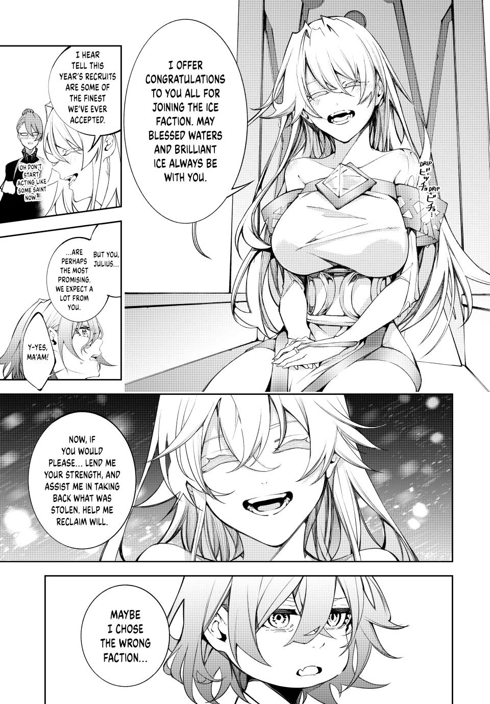 Tsue to Tsurugi no Wistoria Chap 41 - Next Chap 42