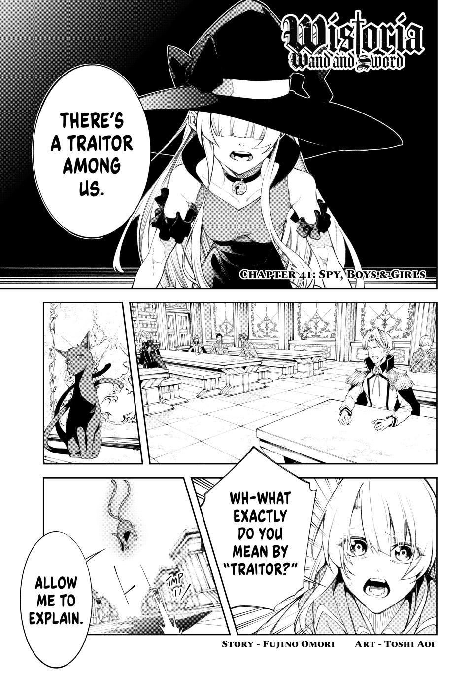 Tsue to Tsurugi no Wistoria Chap 41 - Next Chap 42