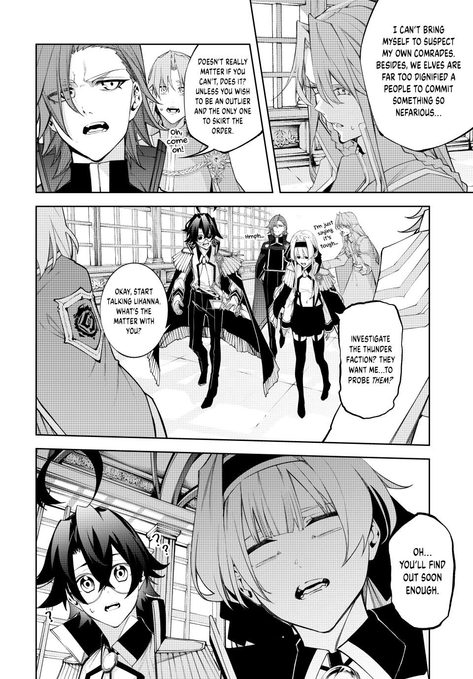 Tsue to Tsurugi no Wistoria Chap 41 - Next Chap 42