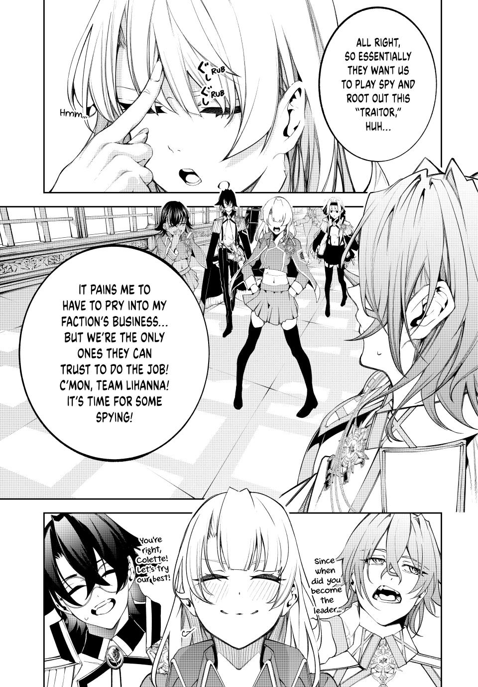 Tsue to Tsurugi no Wistoria Chap 41 - Next Chap 42
