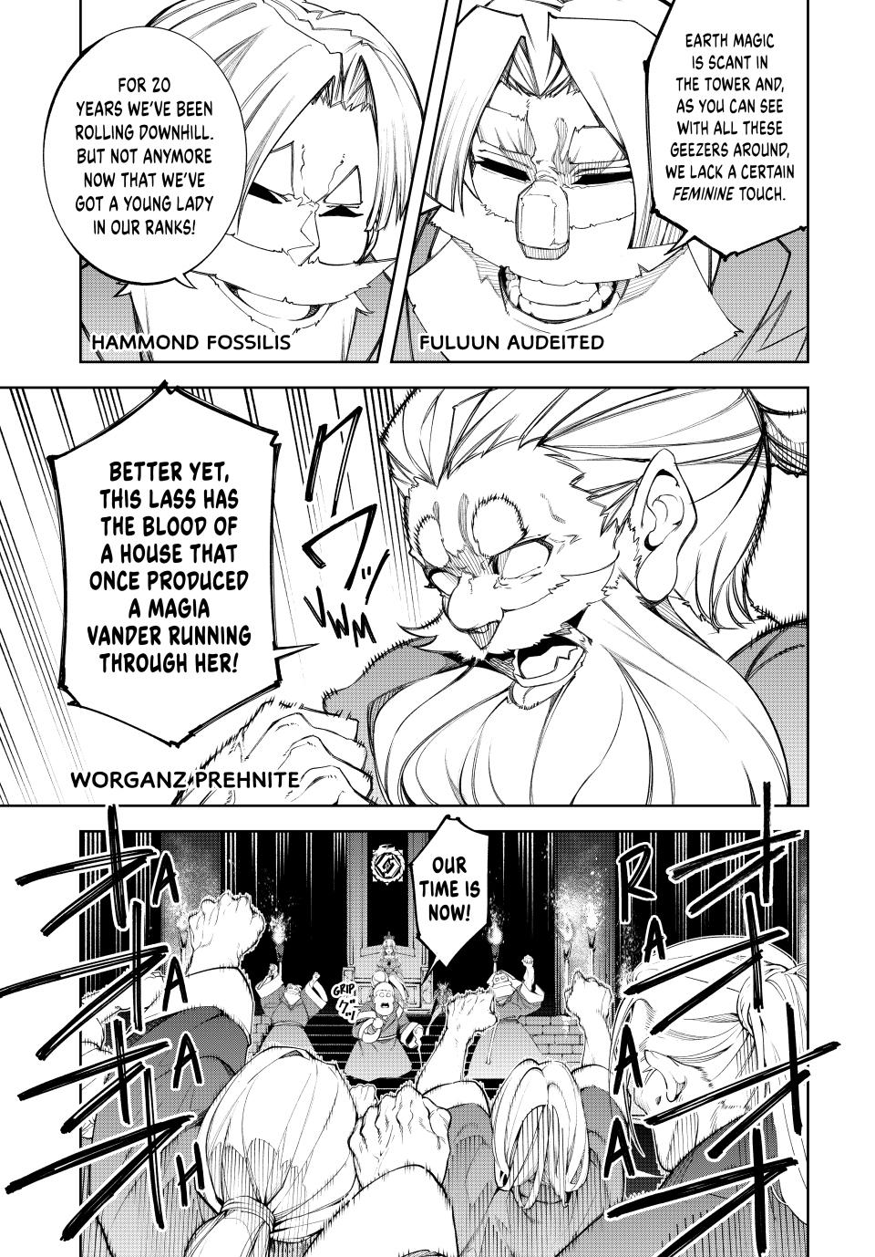 Tsue to Tsurugi no Wistoria Chap 41 - Next Chap 42