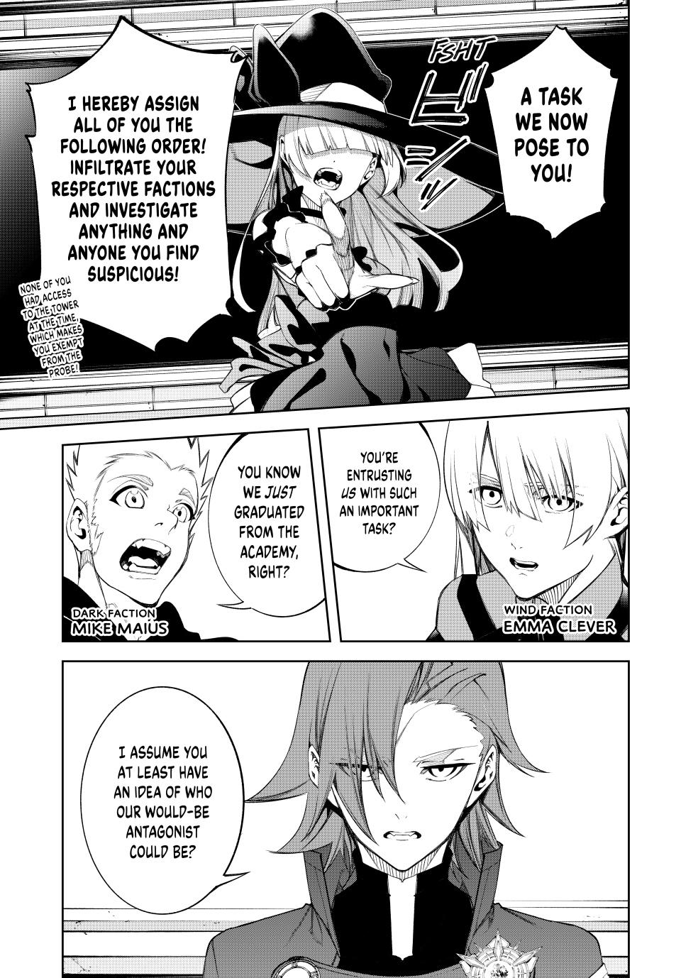 Tsue to Tsurugi no Wistoria Chap 41 - Next Chap 42