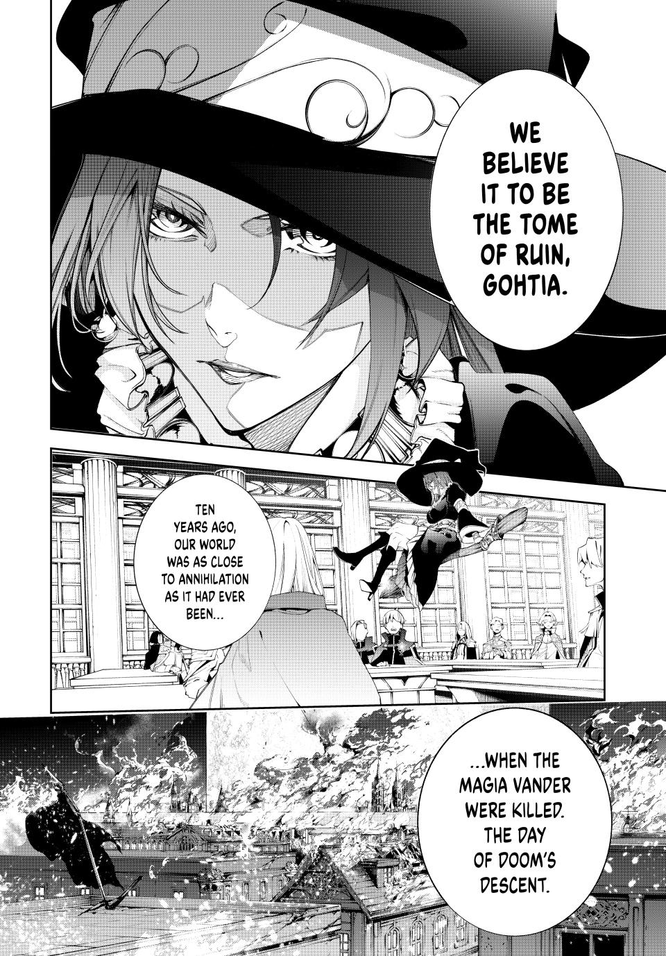 Tsue to Tsurugi no Wistoria Chap 41 - Next Chap 42