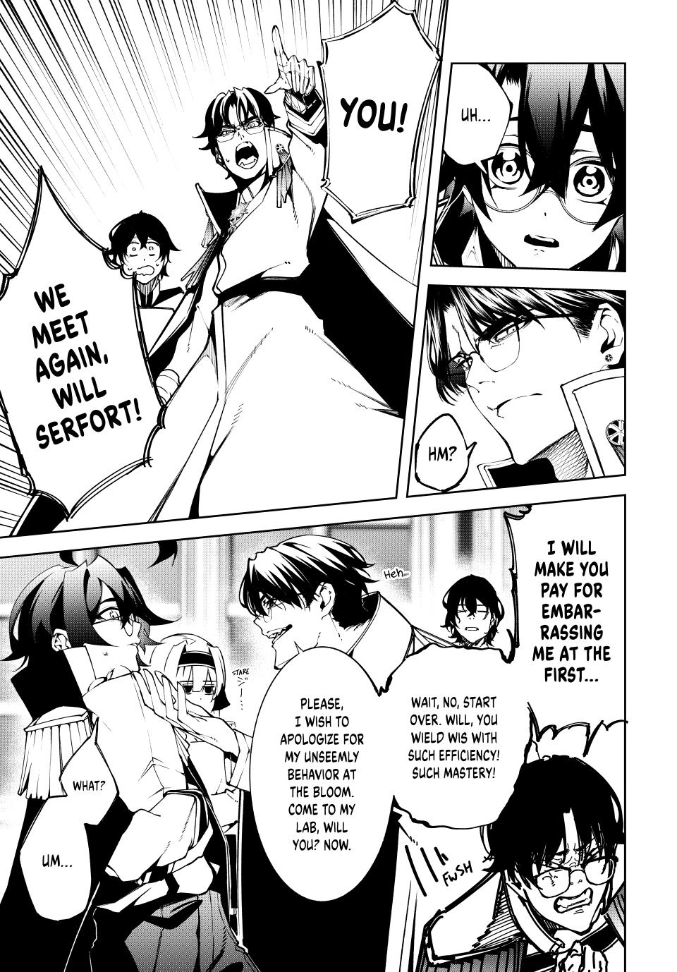 Tsue to Tsurugi no Wistoria Chap 42 - Next Chap 43