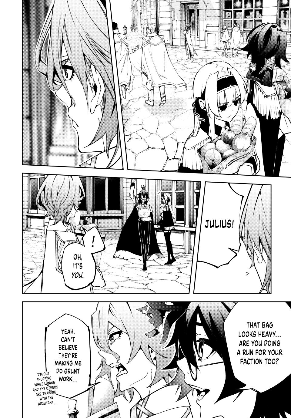 Tsue to Tsurugi no Wistoria Chap 42 - Next Chap 43