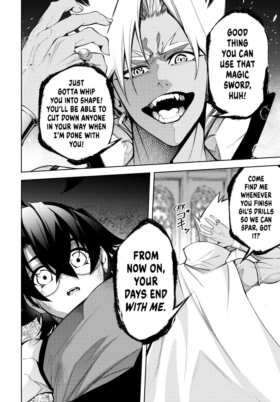 Tsue to Tsurugi no Wistoria Chap 42 - Next Chap 43