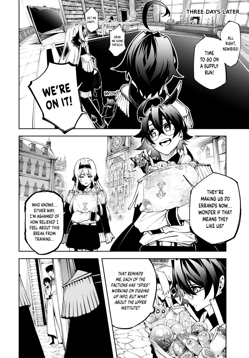 Tsue to Tsurugi no Wistoria Chap 42 - Next Chap 43