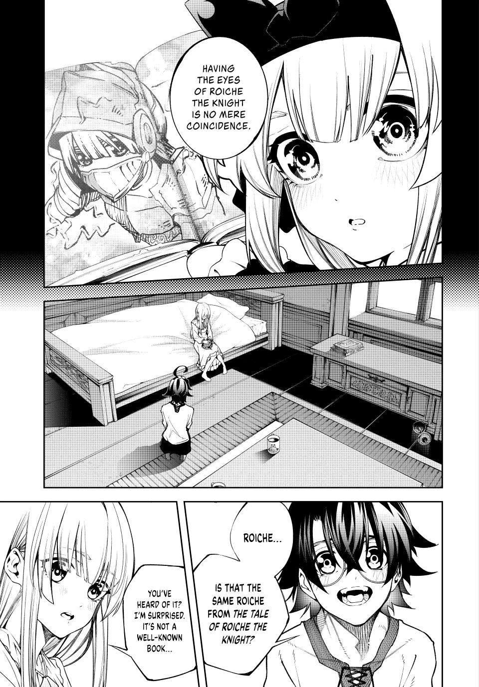 Tsue to Tsurugi no Wistoria Chap 42 - Next Chap 43