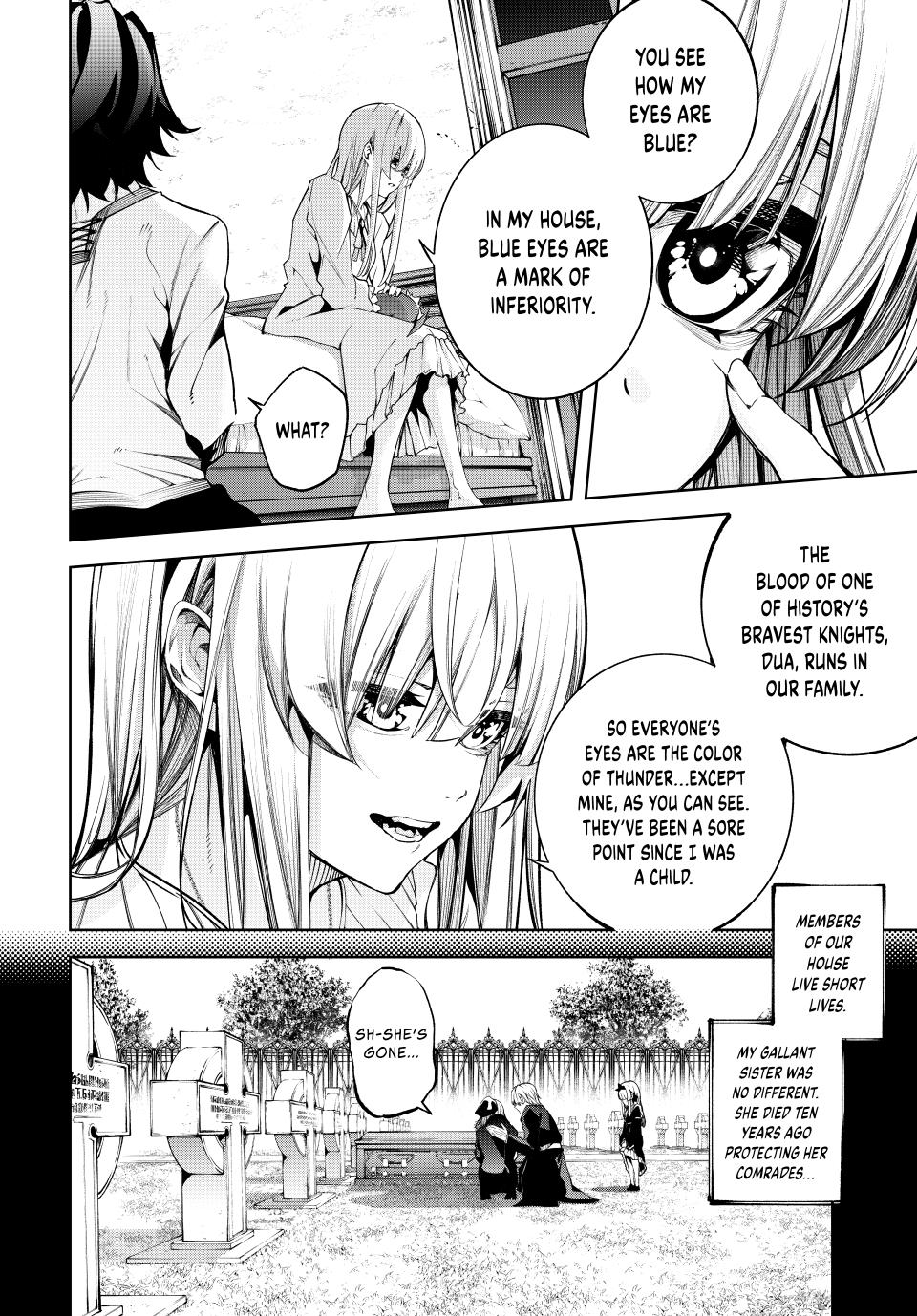 Tsue to Tsurugi no Wistoria Chap 42 - Next Chap 43