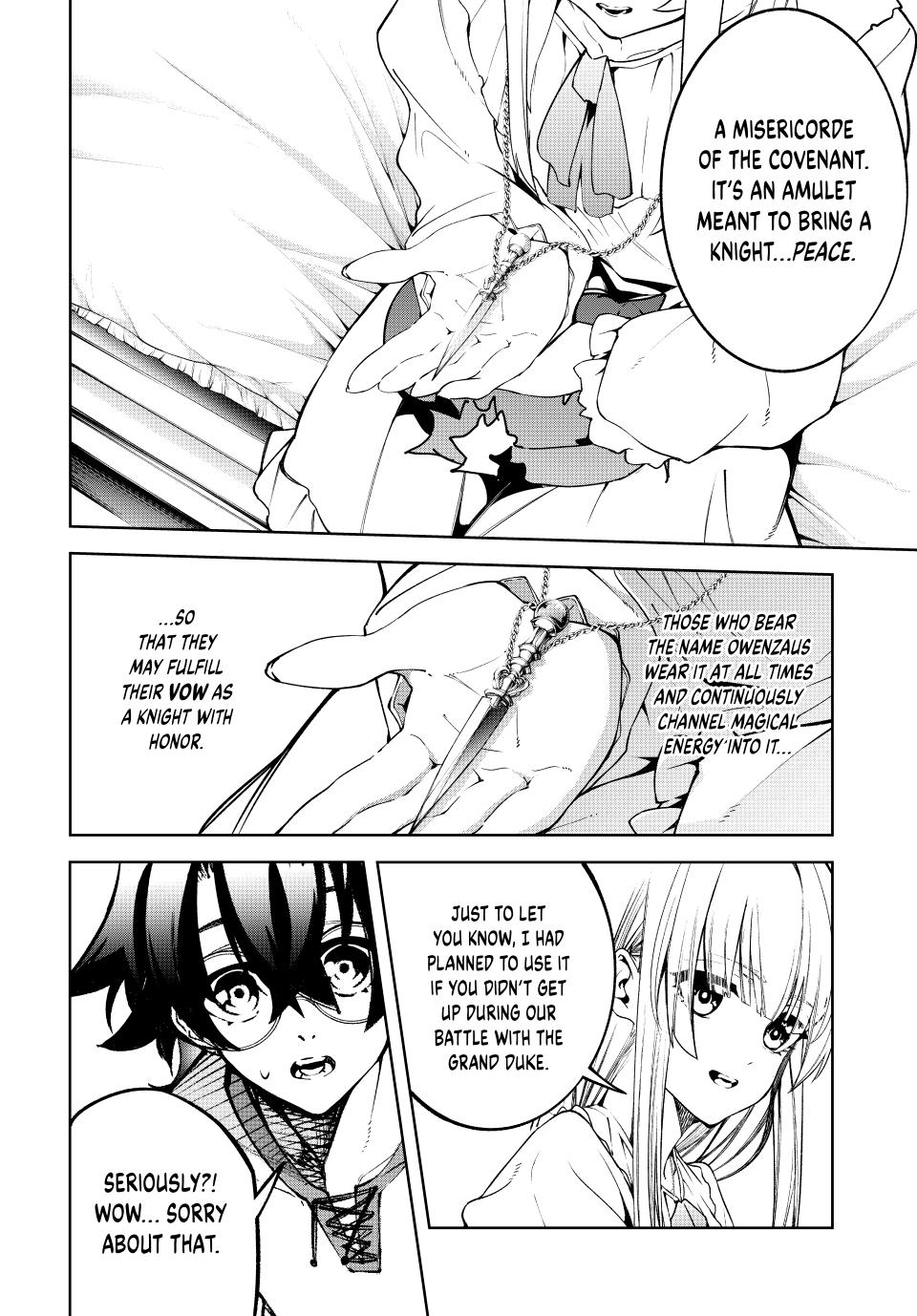 Tsue to Tsurugi no Wistoria Chap 42 - Next Chap 43